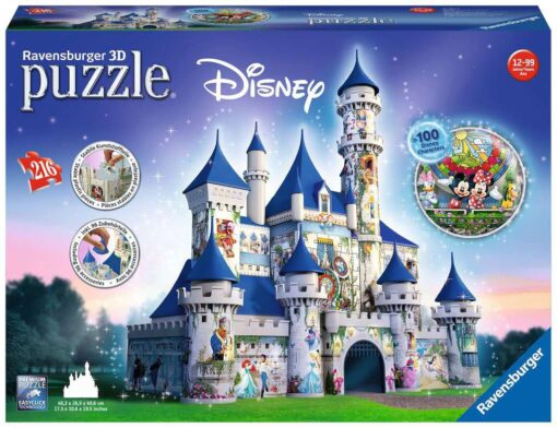 Disney 3d Puzzle Disney Castle (216 Pezzi) Ravensburger