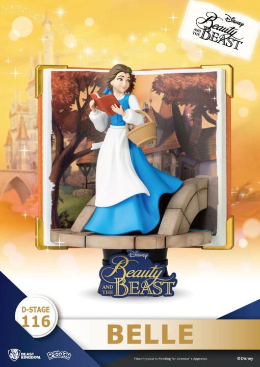 Disney Book Series D-Stage PVC Diorama Belle Closed Box Version 13 Cm Beast Kingdom Toys