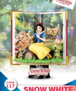 Disney Book Series D-stage Pvc Diorama Biancaneve 13 Cm Beast Kingdom Toys