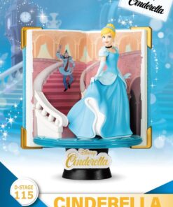 Disney Book Series D-Stage PVC Diorama Cinderella 13 Cm Beast Kingdom Toys