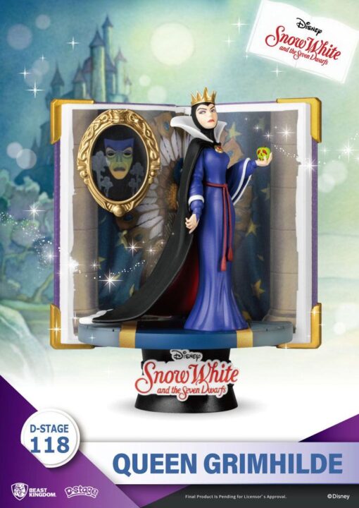 Disney Book Series D-Stage PVC Diorama Grimhilde Closed Box Version 13 Cm Beast Kingdom Toys