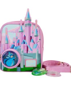 Disney By Loungefly Borsa A Tracolla La Bella Addormentata Stained Glass Castle Loungefly