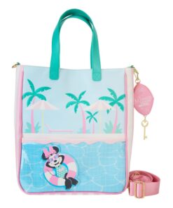 Disney By Loungefly Borsa Portatutto Con Porta Monete Minnie Mouse Vacation Style Loungefly