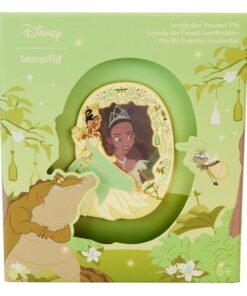 Disney By Loungefly Enamel 3" Pins Princess E The Frog Tiana 3" Da Collezionebox  Loungefly