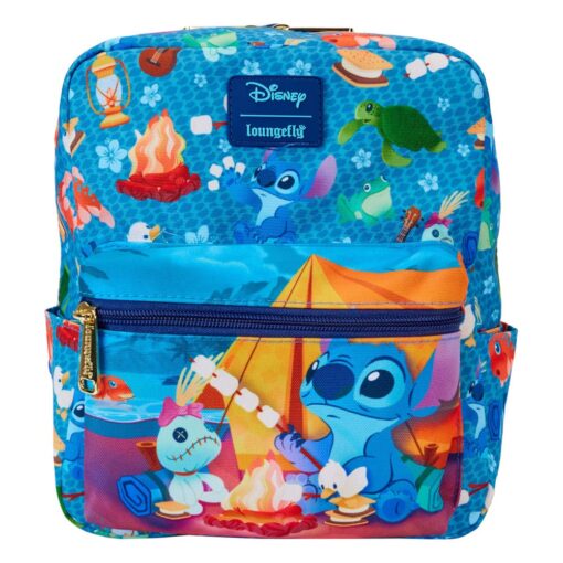 Disney By Loungefly Mini Zaino Lilo E Stitch Camping Cuties Aop Loungefly