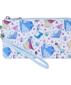 Disney By Loungefly Portafoglio Princess Manga Style Aop Wristlet Loungefly