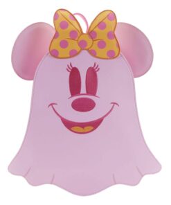 Disney By Loungefly Zaino Pastel Ghost Minnie Glow In The Dark Loungefly