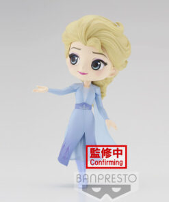 Disney Characters Frozen 2 Elsa Ver.a Q Posket Figura 14cm Banpresto