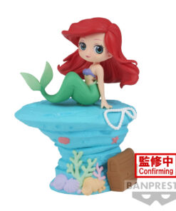 Disney Characters La Sirenetta Ariel Ver. A Q Posket Figura 9cm Banpresto