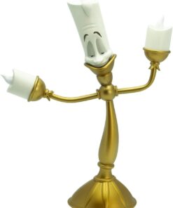 Disney La Bella E La Bestia Figura Lampada Lumière 31 cm Aby Style