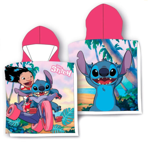 Disney Lilo & Stitch Cotone Poncho Asciugamano Disney