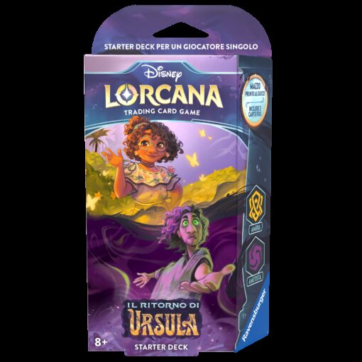 Disney Lorcana - Il Ritorno di Ursula Starter Deck Ambra/Ametista ITA