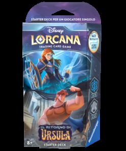 Disney Lorcana - Il Ritorno di Ursula Starter Deck Zaffiro/Acciaio ITA