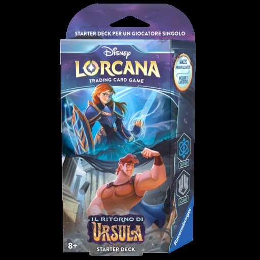 Disney Lorcana - Il Ritorno di Ursula Starter Deck Zaffiro/Acciaio ITA