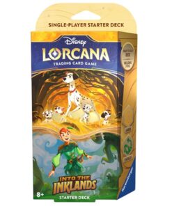 Disney Lorcana - Into the Inklands Starter Deck Amber/Emerald ENG Ravensburger