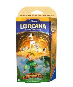 Disney Lorcana Nelle Terre d'Inchiostro Starter Deck Ambra/Smeraldo (ITA)