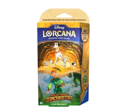 Disney Lorcana Nelle Terre d'Inchiostro Starter Deck Ambra/Smeraldo (ITA)