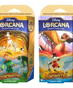 Disney Lorcana Nelle Terre d'Inchiostro Starter Deck Bundle (ITA) Ravensburger