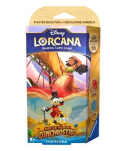 Disney Lorcana Nelle Terre d'Inchiostro Starter Deck Rubino/Zaffiro (ITA)