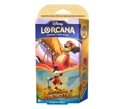 Disney Lorcana Nelle Terre d'Inchiostro Starter Deck Rubino/Zaffiro (ITA)