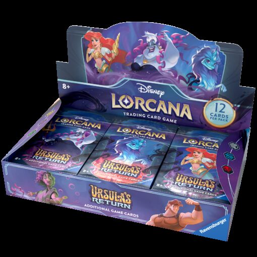 Disney Lorcana - Ursula's Return Booster Box 24 Buste ENG Ravensburger