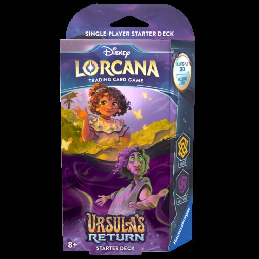 Disney Lorcana - Ursula's Return Starter Deck Amber/Amethyst ENG Ravensburger