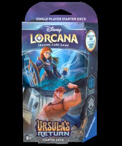 Disney Lorcana - Ursula's Return Starter Deck Sapphire/Steel ENG Ravensburger