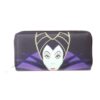 Disney - Maleficient 2 -  Ladies Patched Portafoglio Con Cerniera Difuzed