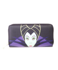 Disney - Maleficient 2 -  Ladies Patched Portafoglio Con Cerniera Difuzed