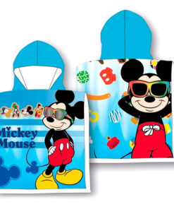 Disney Mickey Cotone Poncho Asciugamano Disney