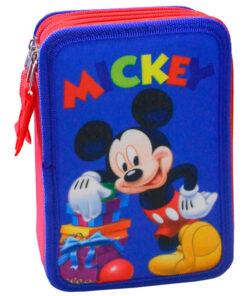 Disney Mickey triple plumier Perona