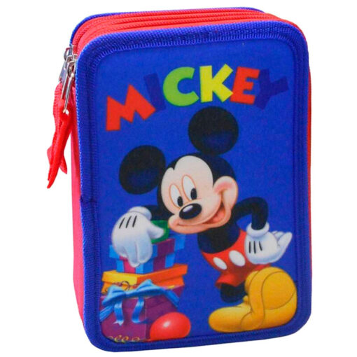 Disney Mickey triple plumier Perona