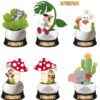 Disney Mini Diorama Stage Statuas Love Plants Series 12 Cm  Beast Kingdom Toys