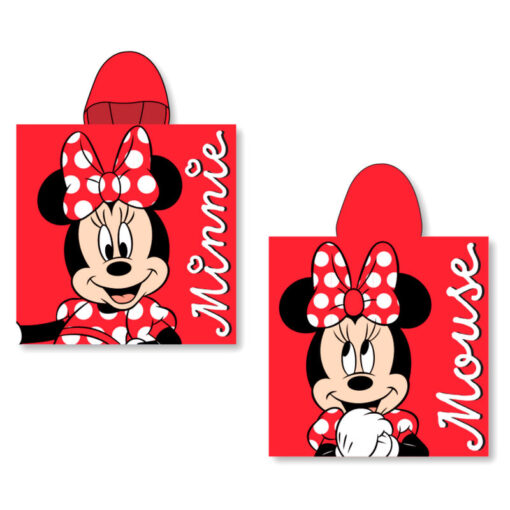 Disney Minnie Cotone Poncho Asciugamano Disney