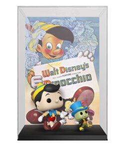 Disney Pop Movie Poster & Figura Pinocchio 9 Cm Funko