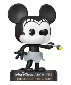 Disney Pop! Vinile Figura Minnie Mouse - Plane Crazy Minnie (1928) 9 Cm Funko