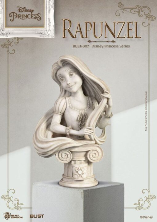 Disney Princess Series Pvc Busto Rapunzel 15 Cm Beast Kingdom Toys