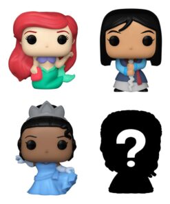 Disney Princesses Bitty Pop! Vinile Figura 4-pack Ariel 2