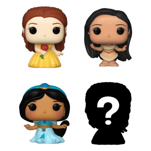 Disney Princesses Bitty Pop! Vinile Figura 4-pack Belle 2