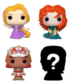 Disney Princesses Bitty Pop! Vinile Figura 4-pack Rapunzel 2