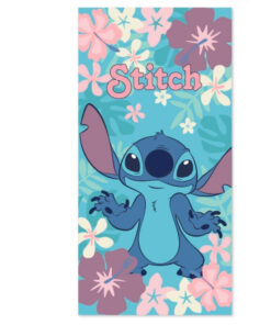 Disney Stitch Flowers Cotone Telo Mare Disney