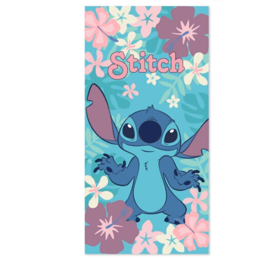 Disney Stitch Flowers Cotone Telo Mare Disney