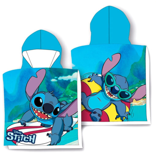 Disney Stitch Surf Cotone Poncho Asciugamano Disney