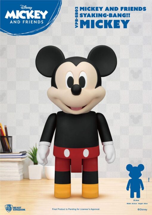 Disney Syaing Bang Vinile Bank Mickey E Friends Mickey 48 Cm Beast Kingdom Toys