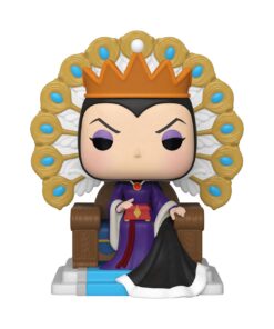 Disney Villains Funko Pop! Deluxe Vinile Figura Regina Cattiva sul Trono 9 Cm