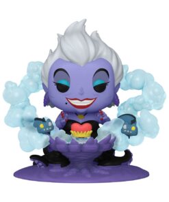 Disney Villains Funko Pop! Deluxe Vinile Figura Ursula sul Trono 9 Cm