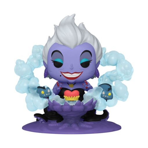 Disney Villains Funko Pop! Deluxe Vinile Figura Ursula sul Trono 9 Cm