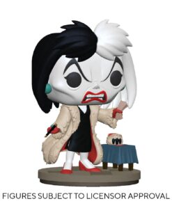 Disney: Villains Pop! Disney Vinile Figura Crudelia De Mon De Vil 9 Cm Funko