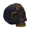 Divine Demise Black E Gold Skull Figura Nemesis Now