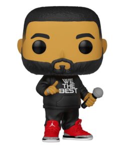 Dj Khaled Pop! Rocks Vinile Figura Dj Khaled 9 Cm Funko